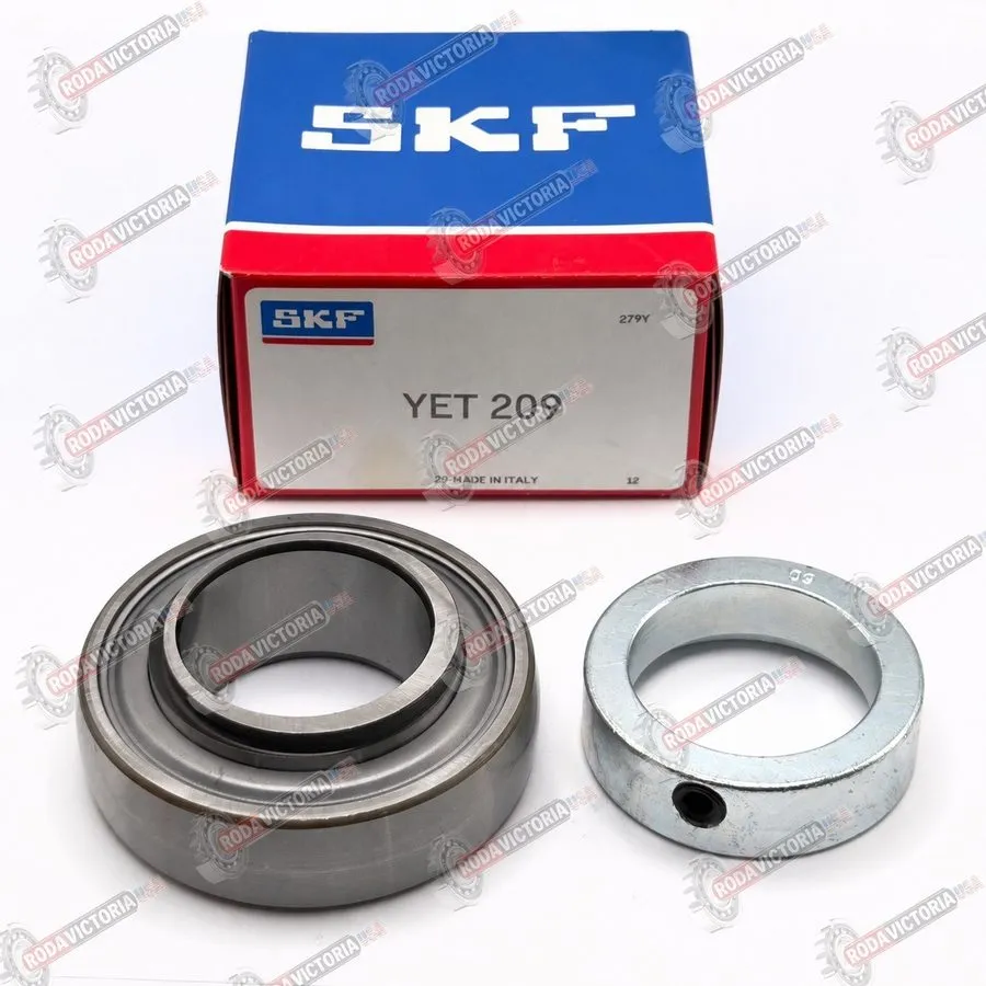Подшипник SKF YET209 Insert Ball Bearing Eccentric Locking Collar GRAE45NPPB 45x — фото лота 2