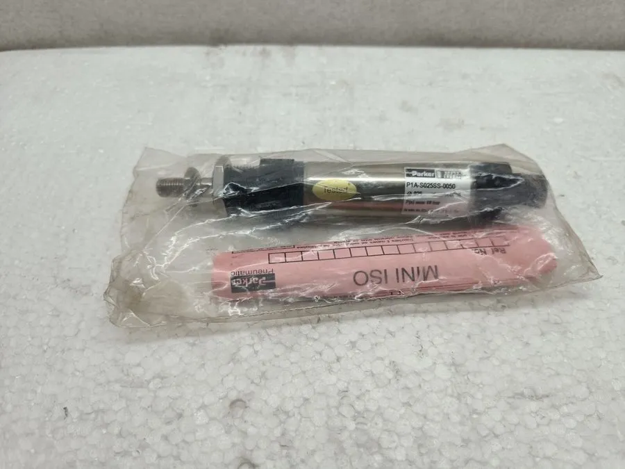 Пневмоцилиндр PARKER PNEUMATIC Mini ISO CYLINDER P1A-S025SS-0050 MADE IN SWEDEN