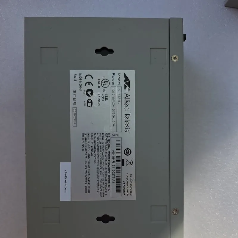 Коммутатор Allied Telesis AT-FS716L 16-port Ethernet Switch 100-240VAC