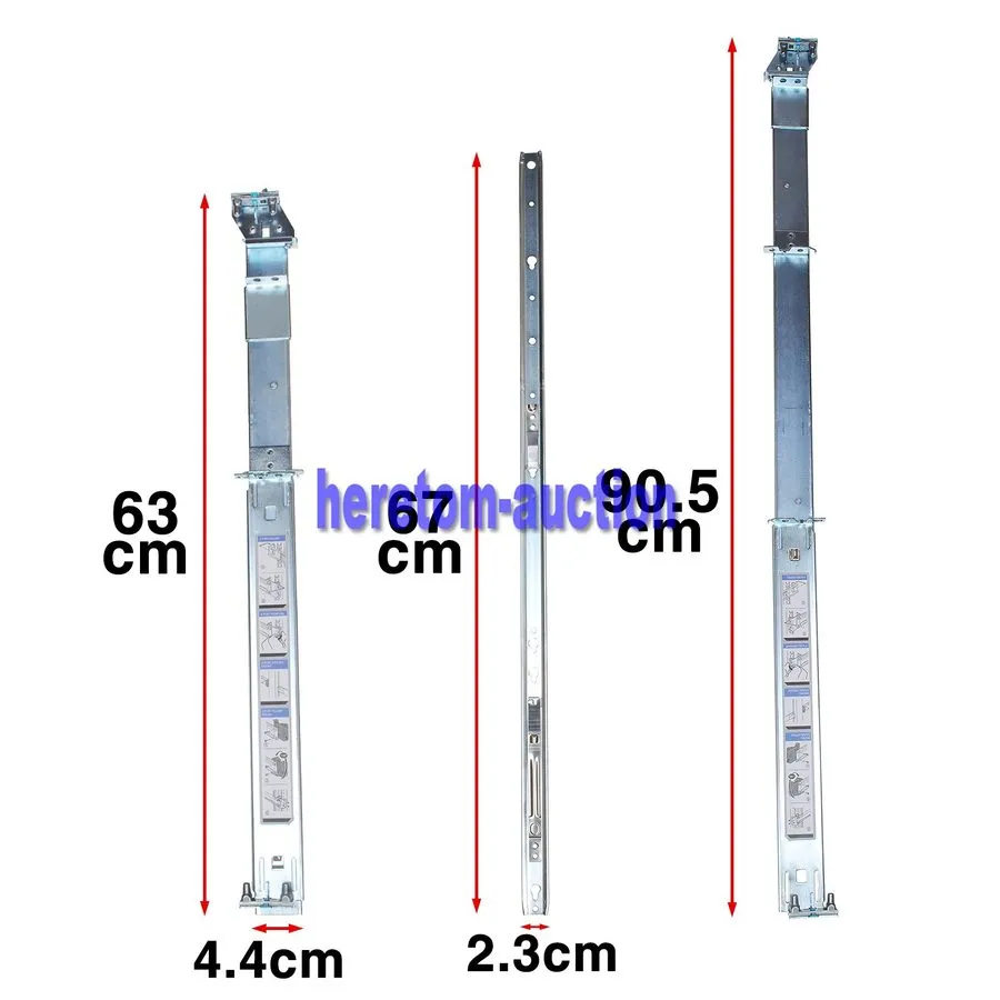 Сервер 2U Static yRails Kit Dell PowerEdge R550 R750 R760 R770 R7615 R7625 0PF21