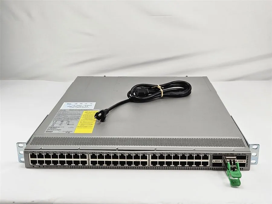 Трансивер Cisco N9K-C93108TC-EX Nexus 9300 Switch Factory Reset No OS