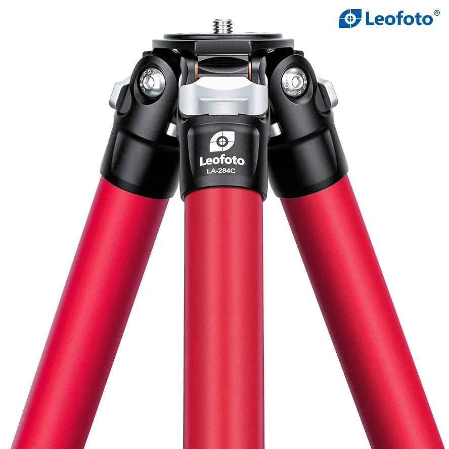Оборудование видеонаблюдения Leofoto LA-284C+LH-30 Full Red Athena Ocean Tripod  — фото лота 1