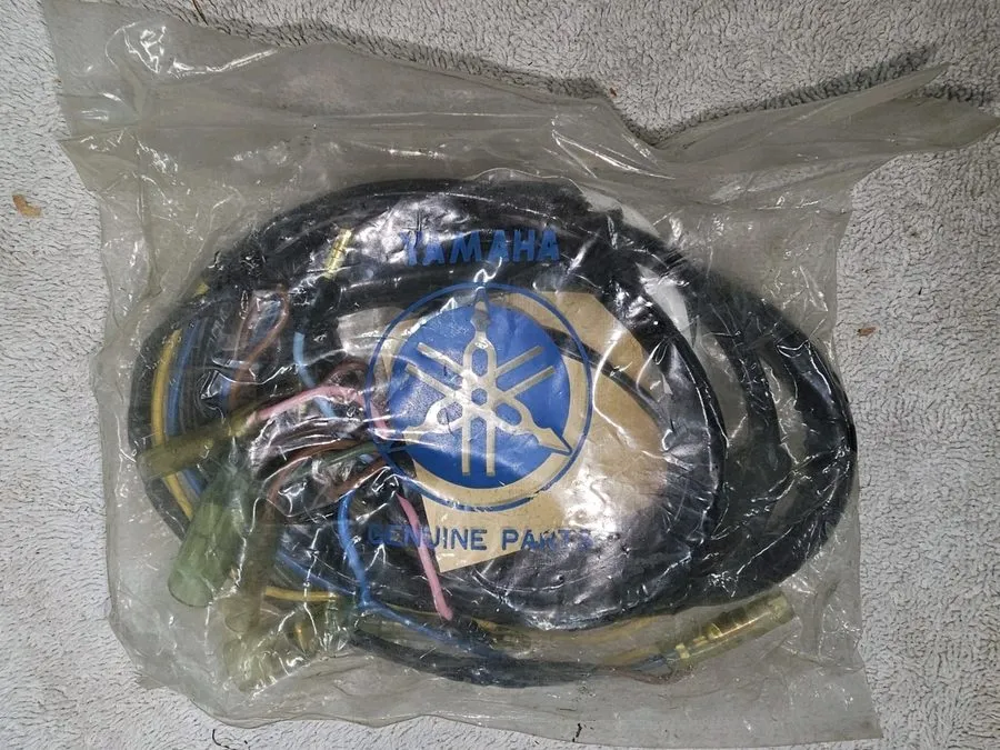 Жгут проводов Yamaha Wiring Harness 122-82590-20 YG1 Trailmaster YJ1 YJ2 Capus 6 — фото лота 1