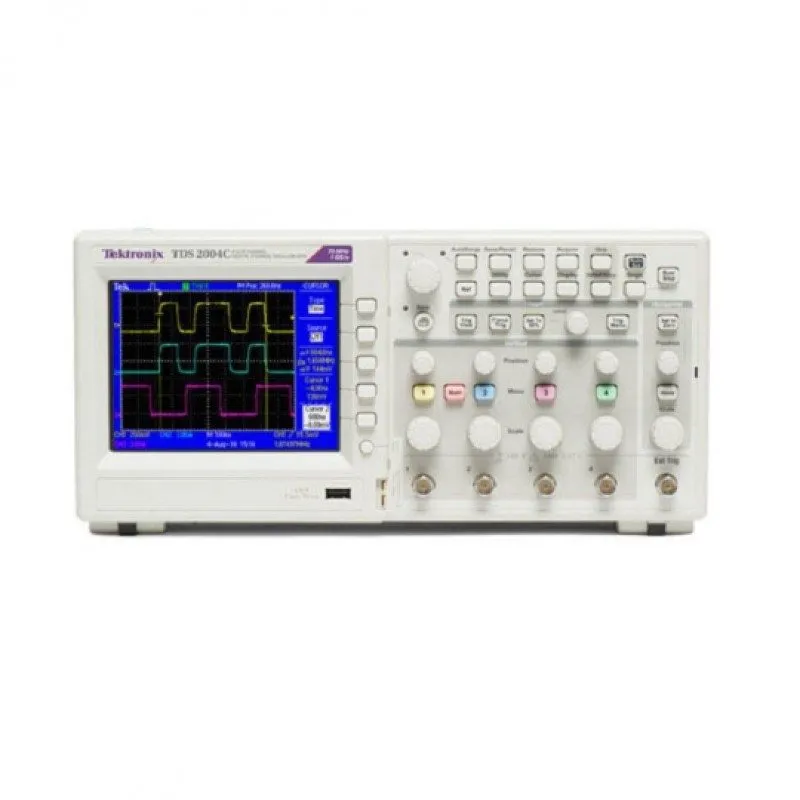 Осциллограф Tektronix 4-Ch 1GS/s 70MHz Digital Oscilloscope TDS2004C shipping