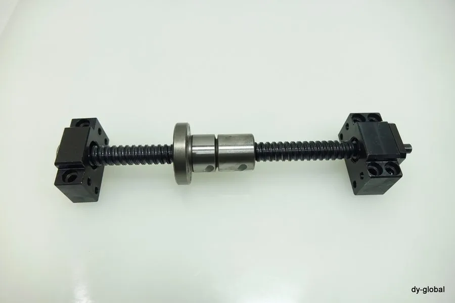 Шарико-винтовая передача THK JPF1605-4+278L Rolled Ball Screw double nut BK10+BF — фото лота 2