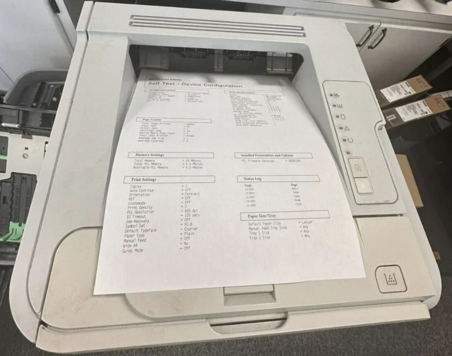 Лазерный принтер HP Laser Jet P2035N Workgroup Printer