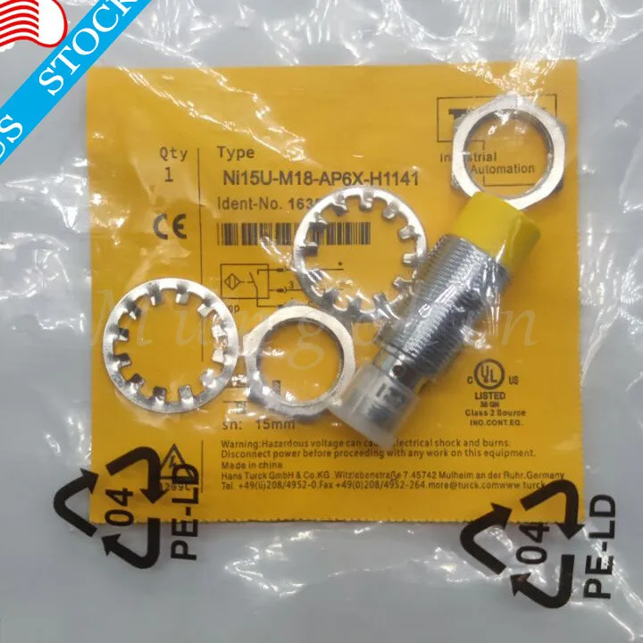 Датчик приближения TURCK NI15U-M18-AP6X-H1141 Inductive Proximity Sensor PNP 10-