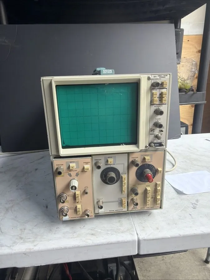 Осциллограф Tektronix 5103N Oscilloscope 5A20N 5A23N 5B10N Powers On A-223