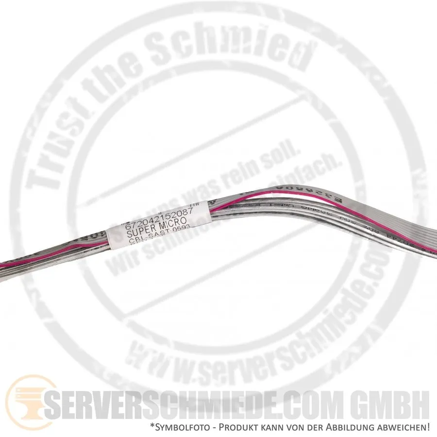 Кабель Supermicro 60cm 1x SFF-8643 Straight 1x Straight SAS 12G CBL-SAST-0593