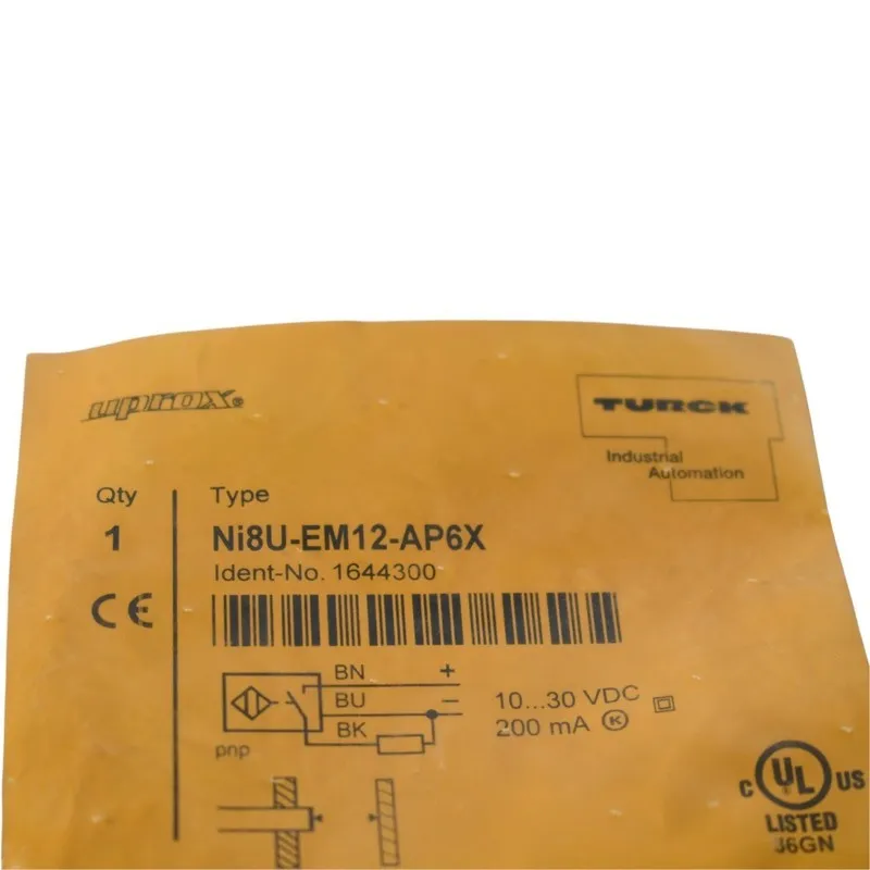 Датчик приближения Turck Uprox Ni8U-EM12-AP6X Inductive Proximity Sensor (Lot 1)