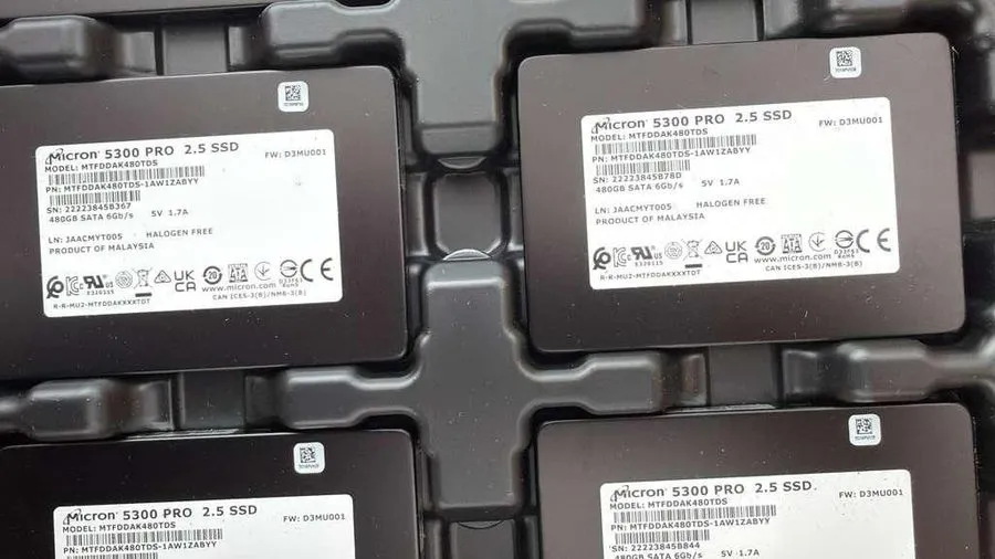 Micron 5300 Pro MTFDDAK480TDS-1AW1ZABYY Internal SSD MTFDDAK480TDS