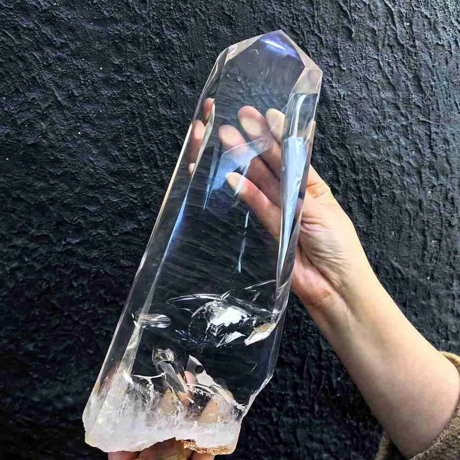 Лабораторный прибор 8.14LB Rare Natural Lemurian Clear Quartz Crystal Self Heale