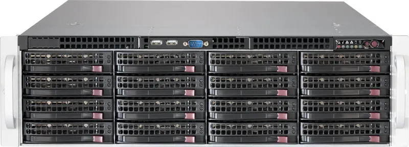 Дисковая полка Supermicro CSE-836BE1C-R609JBOD Storage — фото лота 1