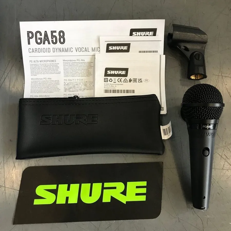 Микрофон Shure PGA58-LC Cardioid Dynamic Vocal Microphone