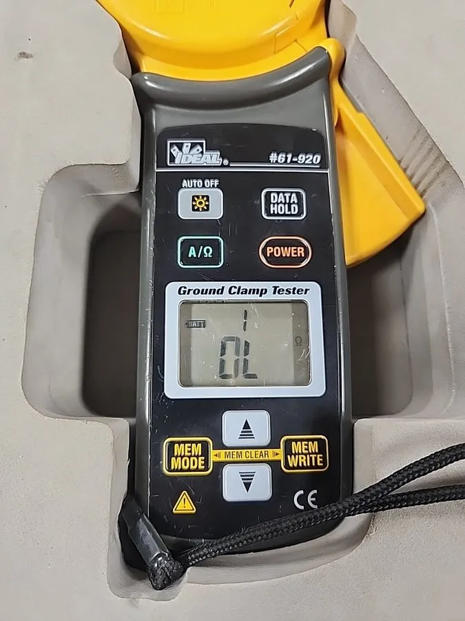 Тестер Ideal (61-920) Ground Resistance Clamp Meter — фото лота 2