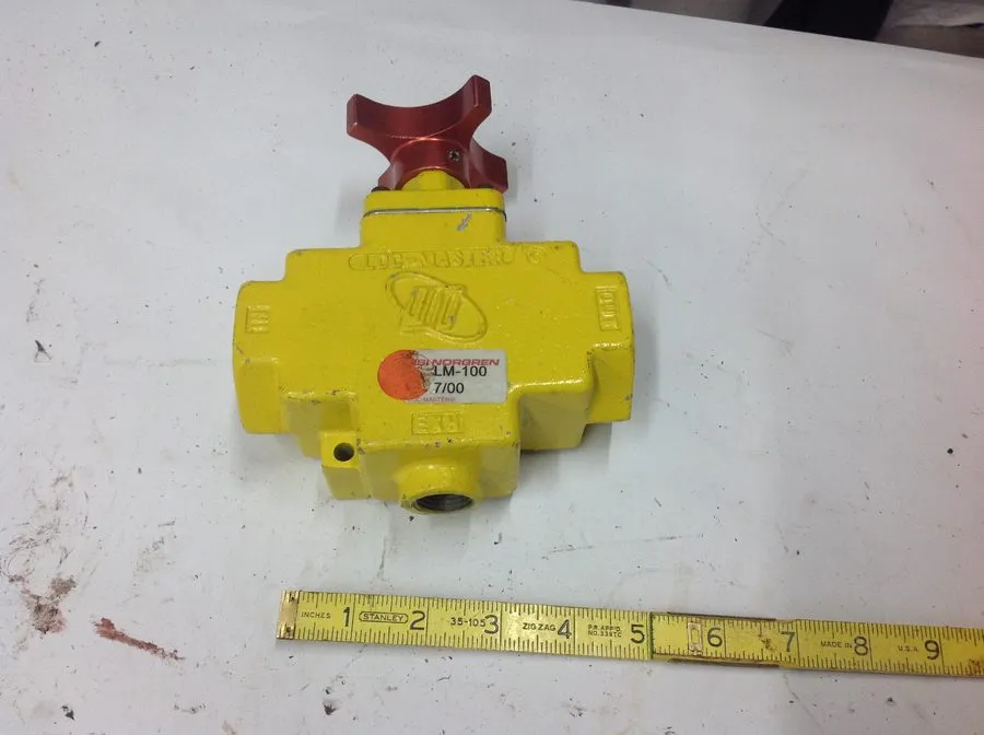 Пневмоклапан Norgren LM-100 Loc Master 1" Pneumatic Actuator Valve