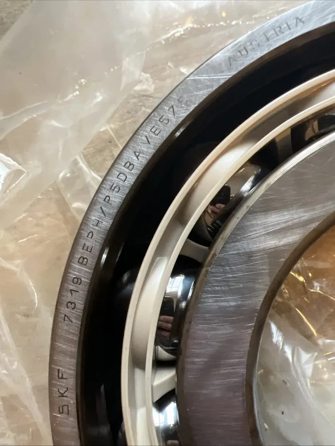 Подшипник SKF 7319 BEPH/P5DBAVE575 Angular Contact Ball Bearing — фото лота 1