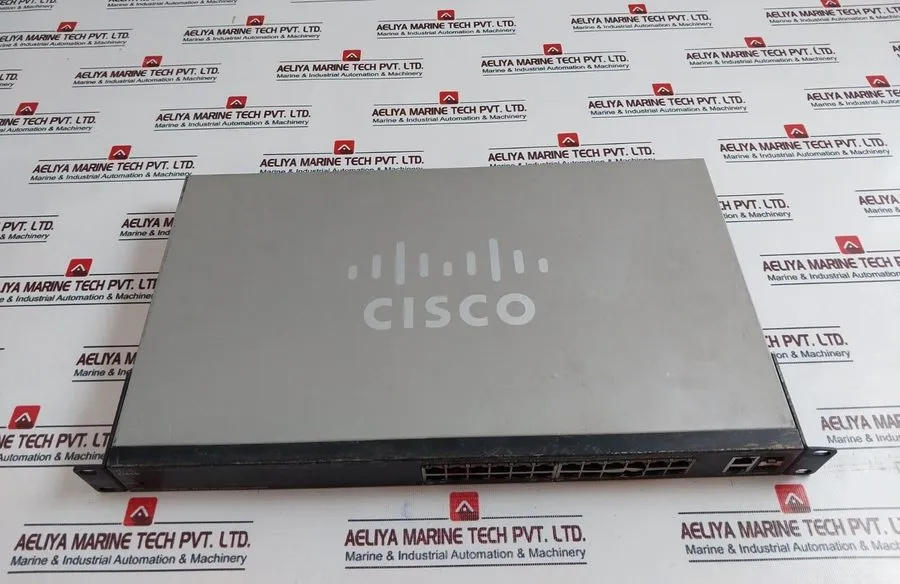 Коммутатор Cisco SF200-24P 24-Port 10/100 PoE Smart Managed Rackmount Switch