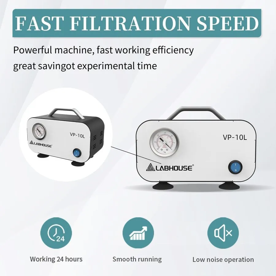 Насос VP-10L Mini Diaphragm Vacuum Pump 10L/min 12V DC