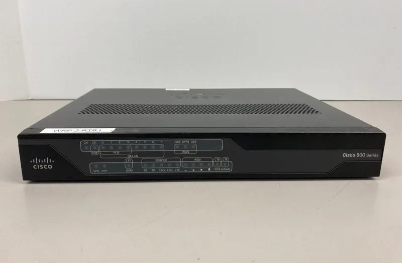 Маршрутизатор CISCO C891F 8-Port Gigabit Ethernet Integrated Services Router — фото лота 1