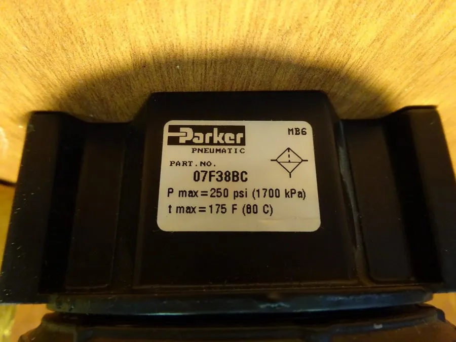 Фильтр Parker 07F38BC pneumatic