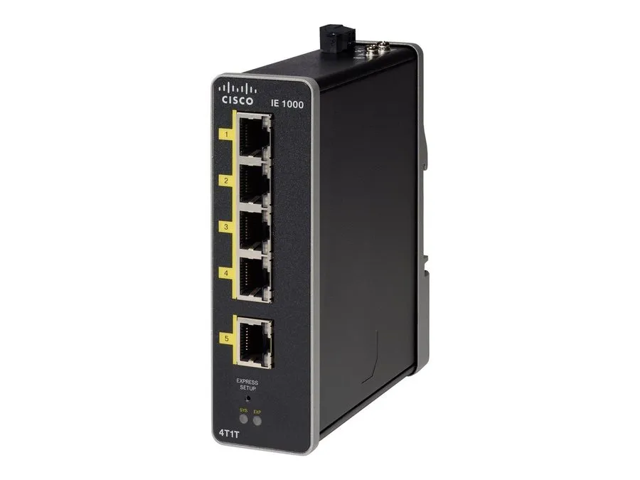 Коммутатор Cisco IE-1000-4T1T-LM Industrial Ethernet Switch 5-Port
