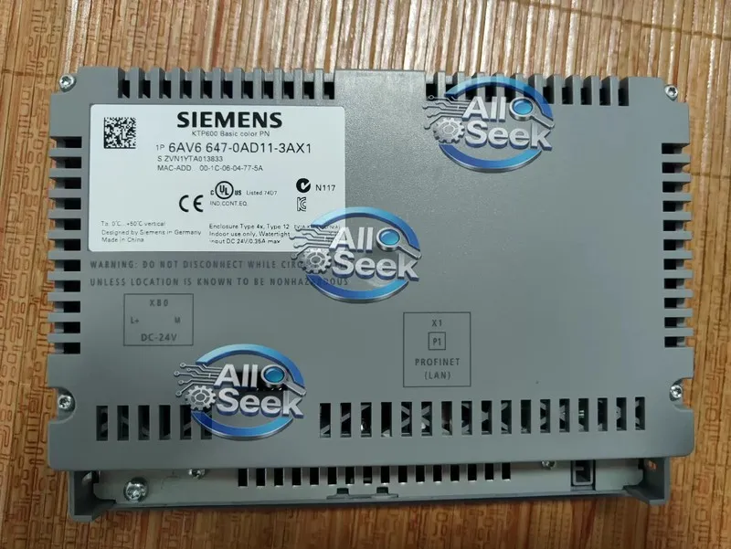 Панель оператора 6AV6647-0AD11-3AX1 6'' 24VDC HMI TOUCH PANEL DISPLAY# — фото лота 2