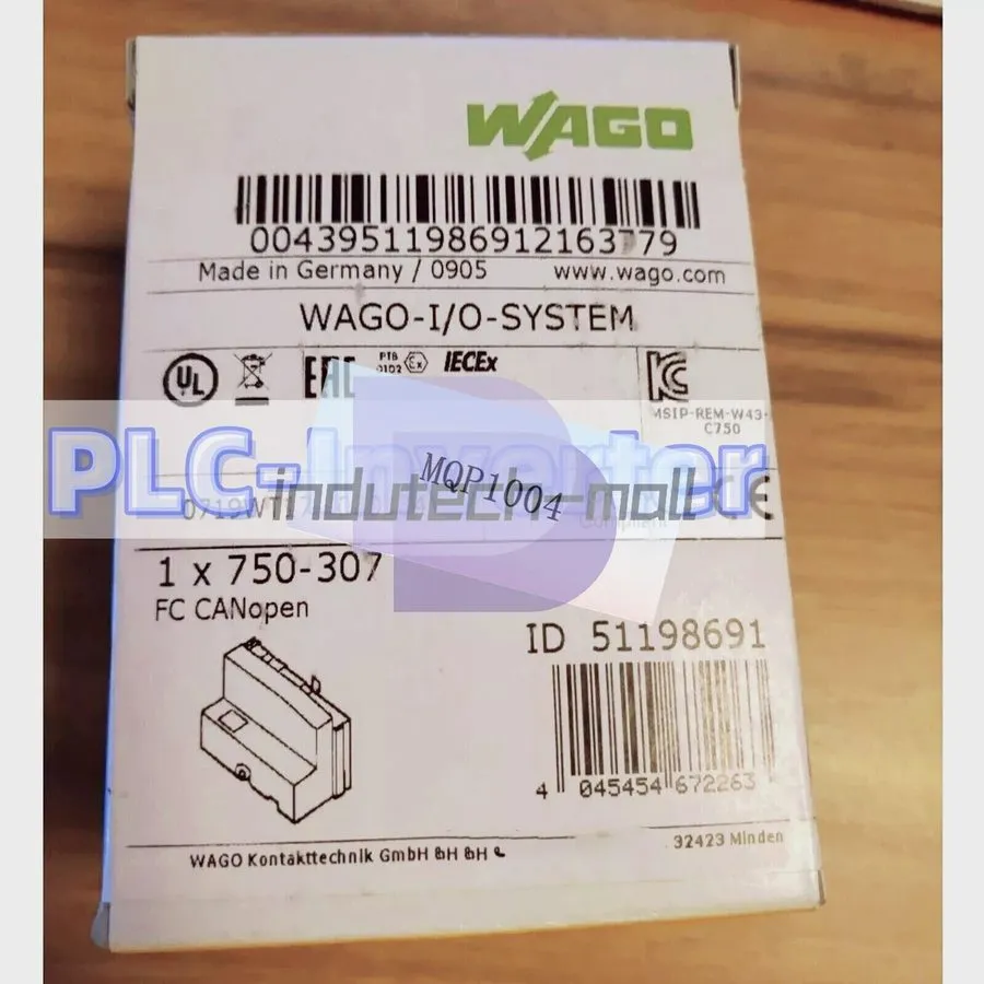 ПЛК Wago 750-307 Buscoupler DeviceNet Module PLC Adapter