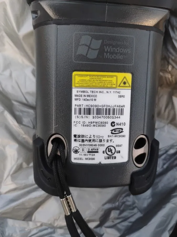Сканер штрих-кода Motorola Symbol 9090 MC9090-Windows Barcode Scanner. NO CHARGE — фото лота 2