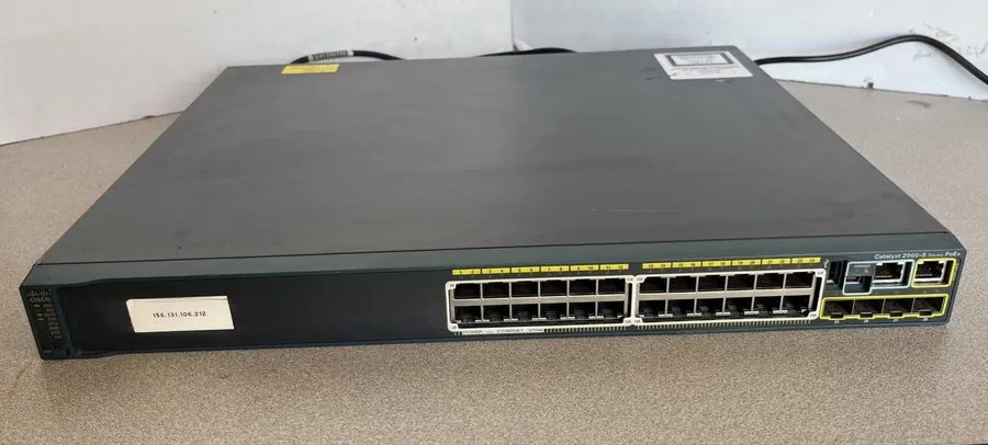 Коммутатор Cisco WS-C2960S-48FPS-L Catalyst 2960-S 48-Port PoE+ Network Switch