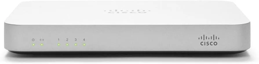 Маршрутизатор Cisco Meraki MX60 Cloud Firewall 5-Port GbE Router Enterprise 600- — фото лота 1