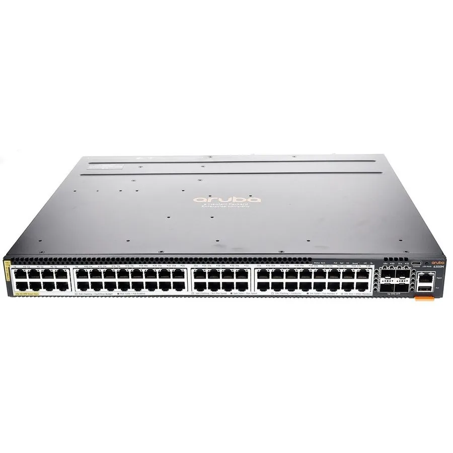 Коммутатор JL659A HPE 6300M 48-port Smart Rate PoE SFP56 Switch HP