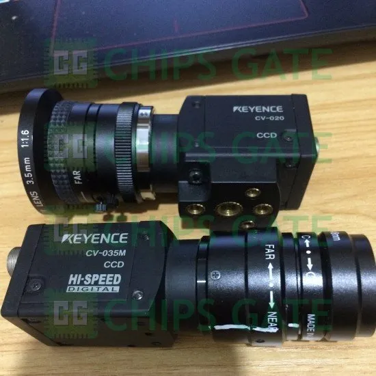 Камера машинного зрения KEYENCE CV-020 CCD Vision Camera w/ 35mm 1:1.9 Lens