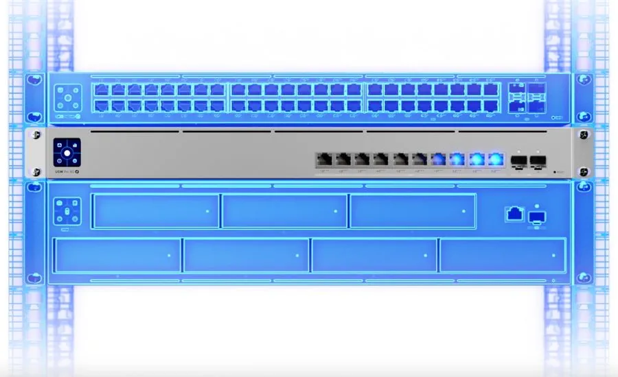 Коммутатор Ubiquiti UniFi USW-Pro-XG-10-PoE 10 Port 10GbE PoE+++ 400W 10G/5/2.5/