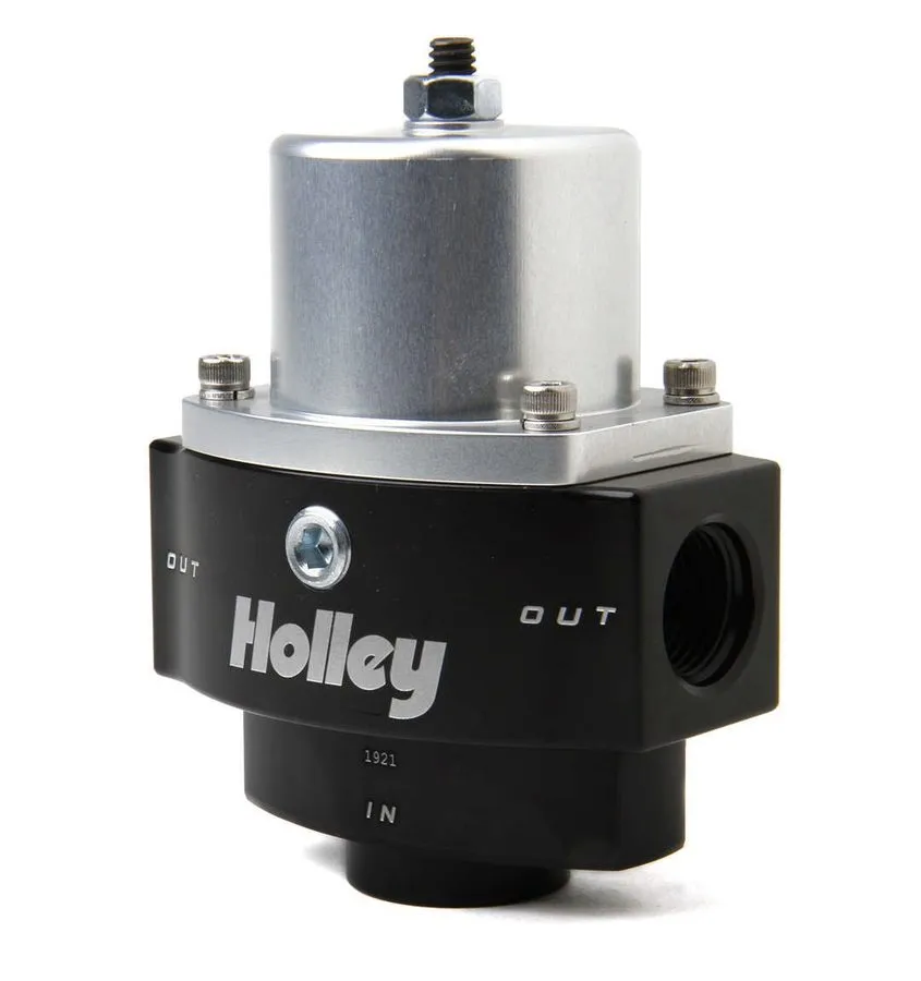 Трубопроводная арматура Holley 12-843 HP Billet Carbureted Fuel Pressure Regulat — фото лота 1
