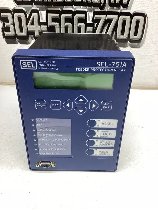 Реле защиты Sel Schweitzer SEL-751A 120-240VAC Feeder Protection Relay