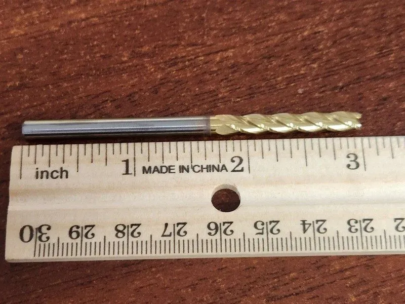 Режущий инструмент Kennametal HEC188S4113 KC610M Carbide Square End Mill 3/16" x — фото лота 2