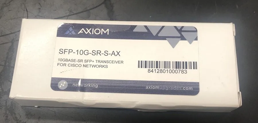 Трансивер Cisco SFP-10G-SR-S 10G SFP+ 850nm LC MMF Transceiver 10-3105-01