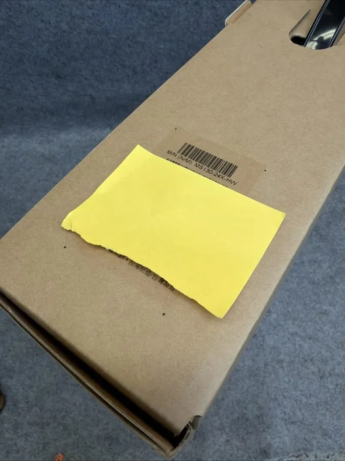 Коммутатор CISCO MERAKI MS130-24X-HW 24-Port PoE+ Managed Network Switch Unclaim — фото лота 1