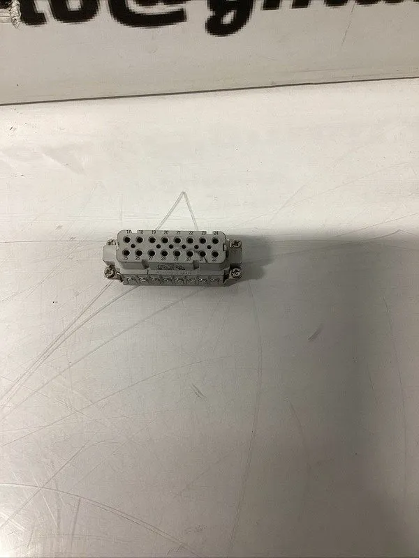 Разъём Harting FS132A Han 32A 32-Pin Female Connector Insert 16A 600V S-506 — фото лота 1