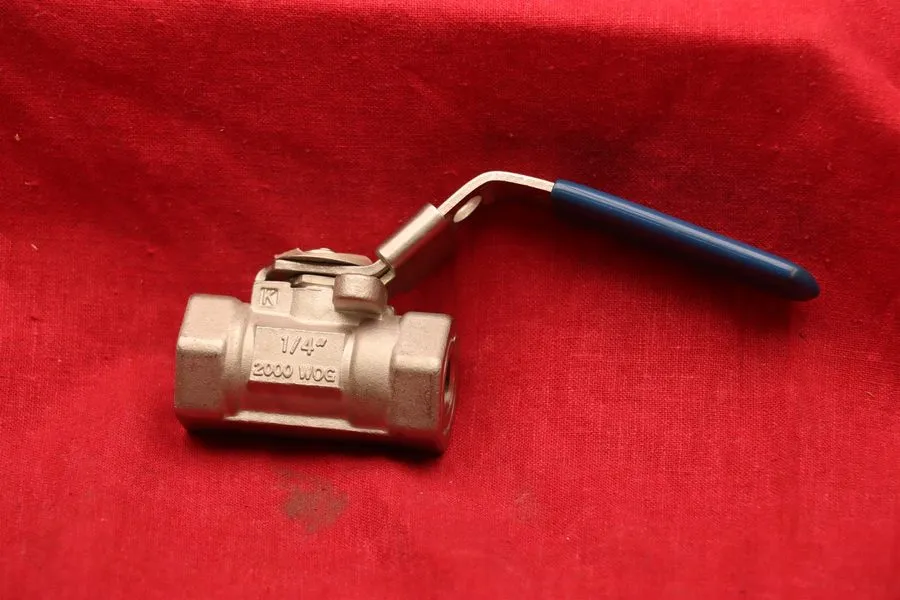 Клапан MILWAUKEE 10SS0D 2000OG BALL VALVE 316 STAINLESS STEEL — фото лота 2