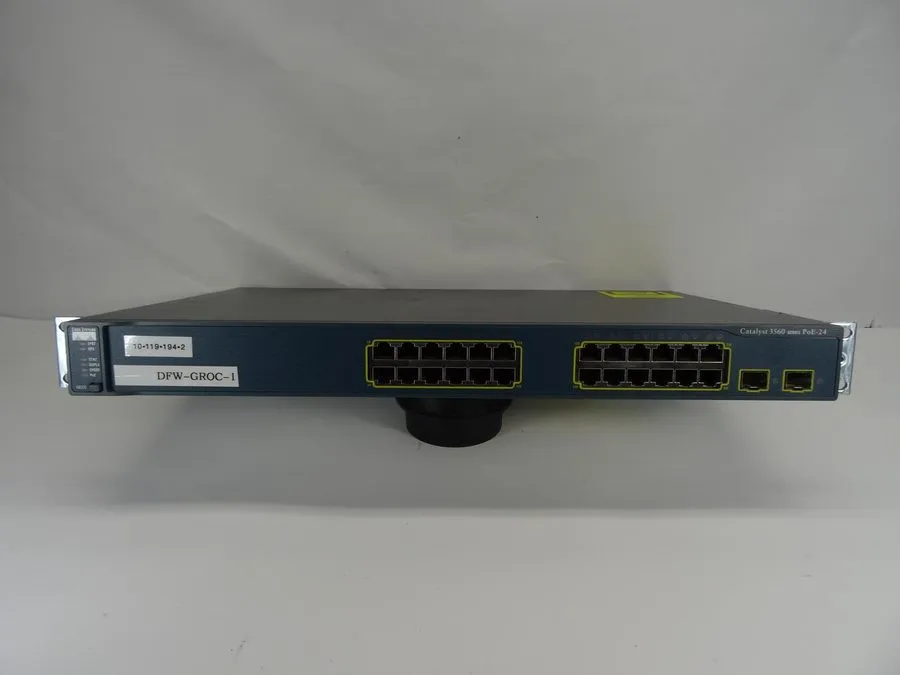 Коммутатор Cisco Catalyst 3560 Series PoE+ 24 ports Gigabit Ethernet Switch l WS