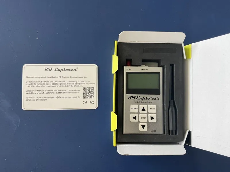Анализатор спектра RF Explorer Spectrum Analyzer WSUB1G PLUS Slim (50KHz 960Mhz)