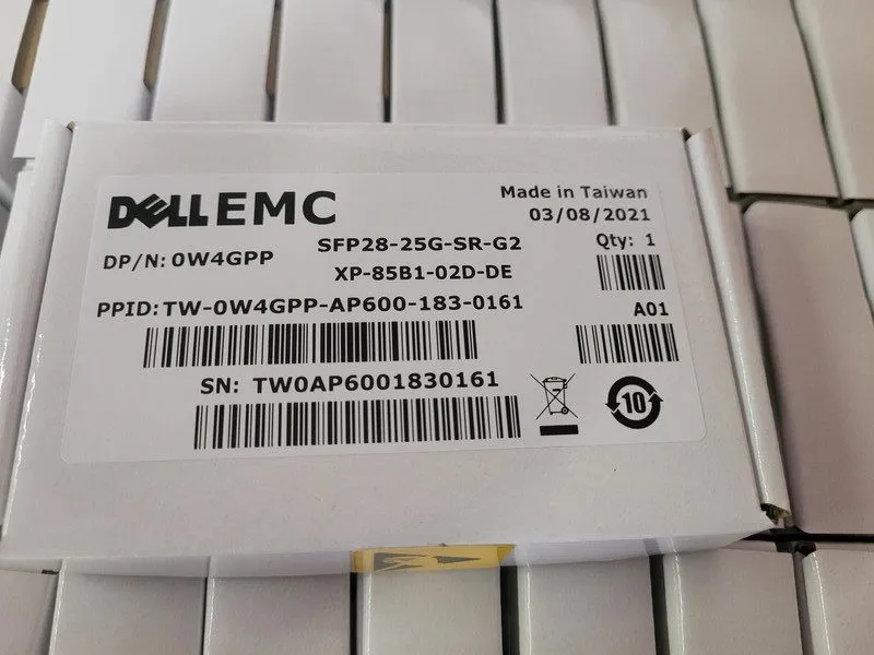 Трансивер Dell SFP28-25G-SR-G2 25GE Transceiver 100m LC 850nm MMF SFP28 0W4GPP