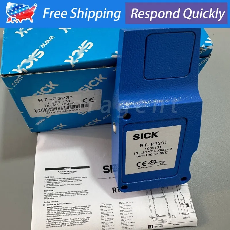 Фотоэлектрический датчик Sick RT-P3231 Photoelectric Switching Sensor 1063131