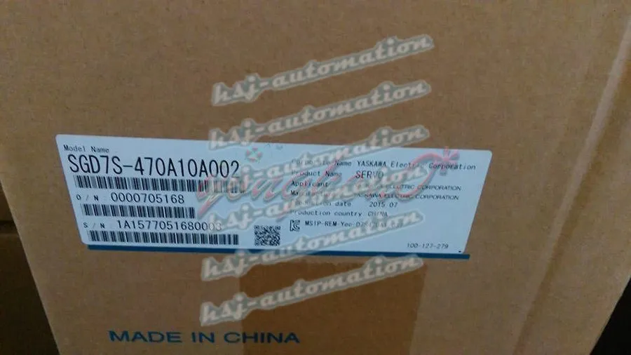 Сервопривод Yaskawa servo drives SGD7S-470A10A002