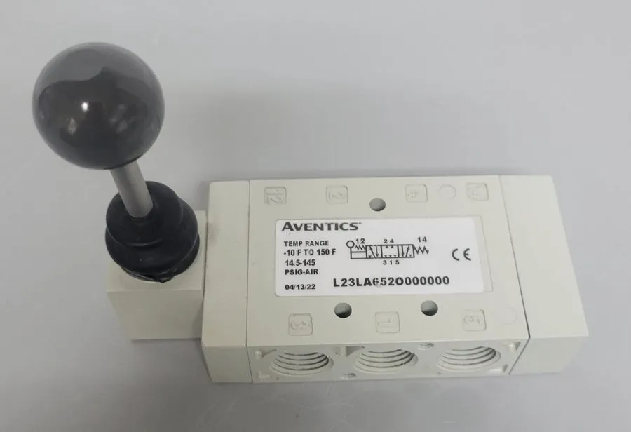 Пневмоклапан AVENTICS L23LA652O000000 Manual Air Control Valve,Lever,Aluminum 3J