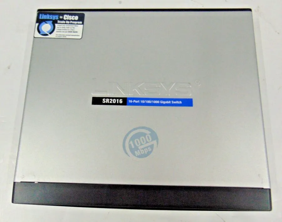 Коммутатор CISCO Linksys SR2016 16-Port 10/100/1000 Gigabit Switch