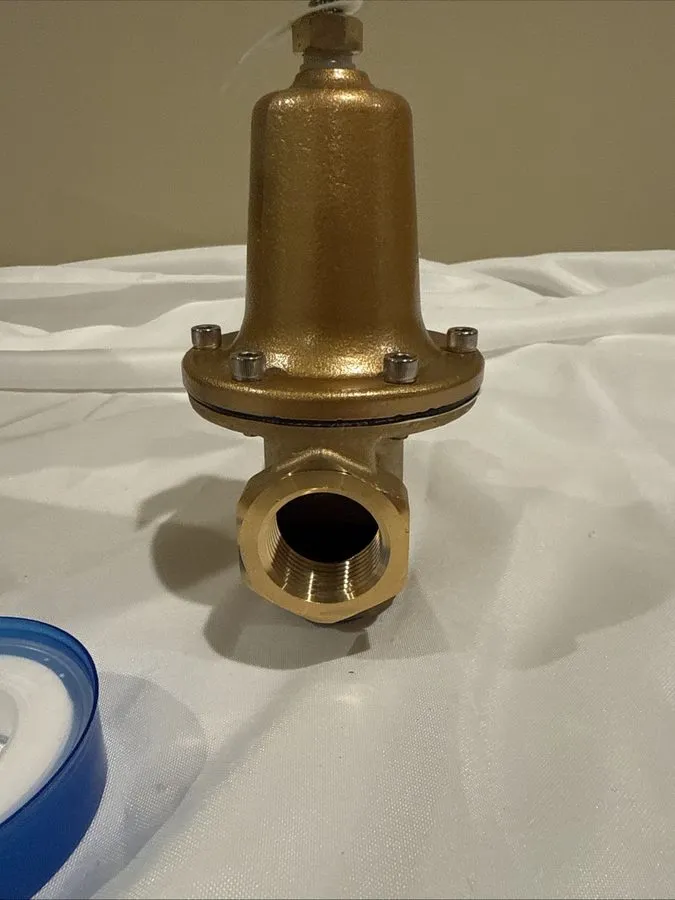 Клапан LF25AUB-Z3 1" Water Pressure Reducing Valve Pressure Regulator 25-75 PSI — фото лота 2