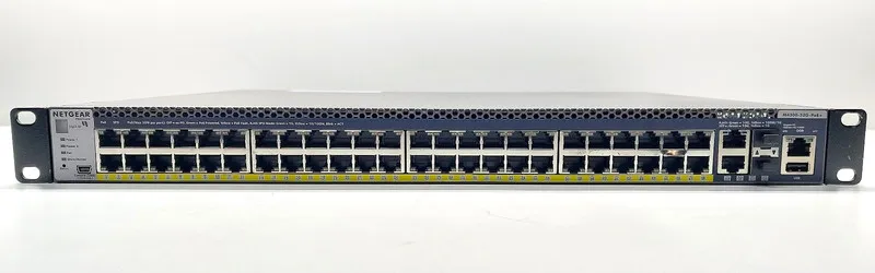 Коммутатор Netgear GSM4352PS M4300-52G-PoE+ 48-Port Gigabit PoE+ Network L3 Swit